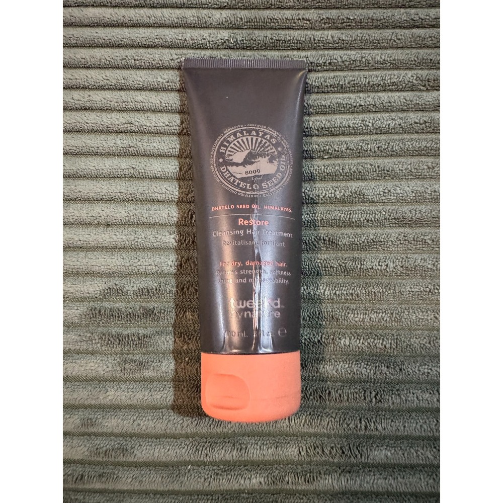 Tweakd by Nature Restore Dhatelo Seed Oil Cleansing Hair Treatment 3 fl oz